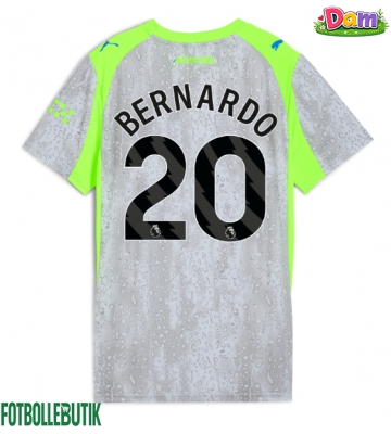 Manchester City Bernardo Silva #20 Tredje Tröja Kvinnor 2025-26 Kortärmad